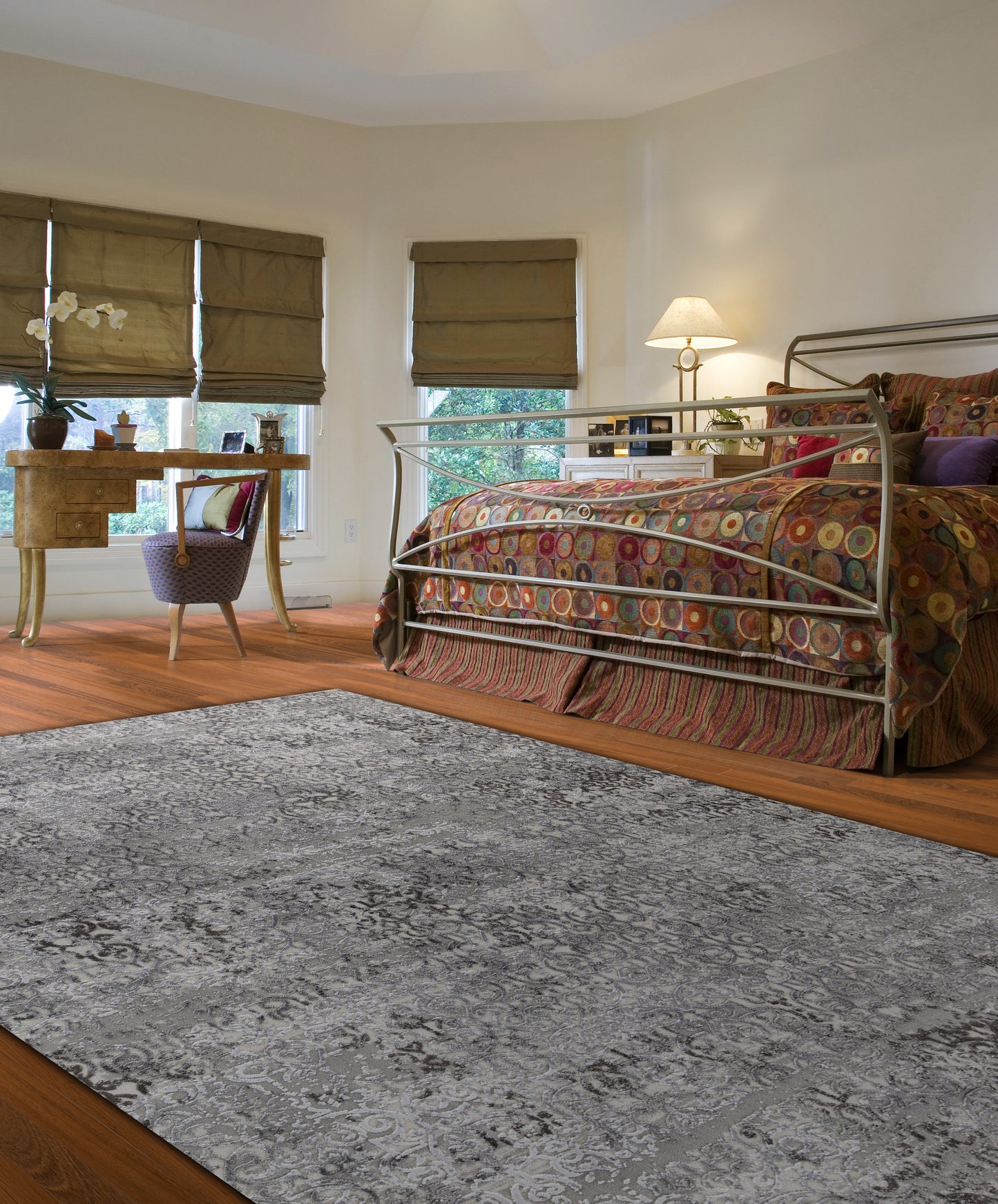 Torino 3312-195 Grey/Taupe Area Rug