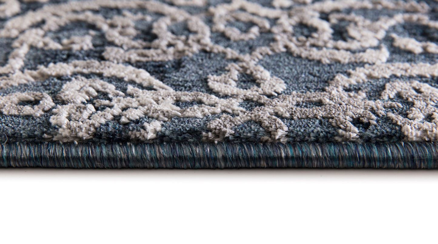 Torino 3312-500 Navy Area Rug