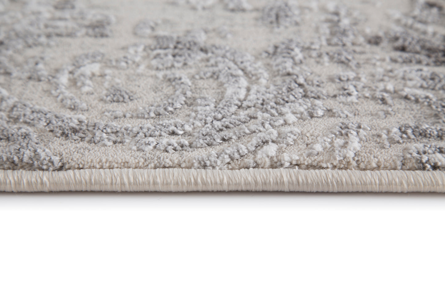 Torino 3315-100 White Area Rug