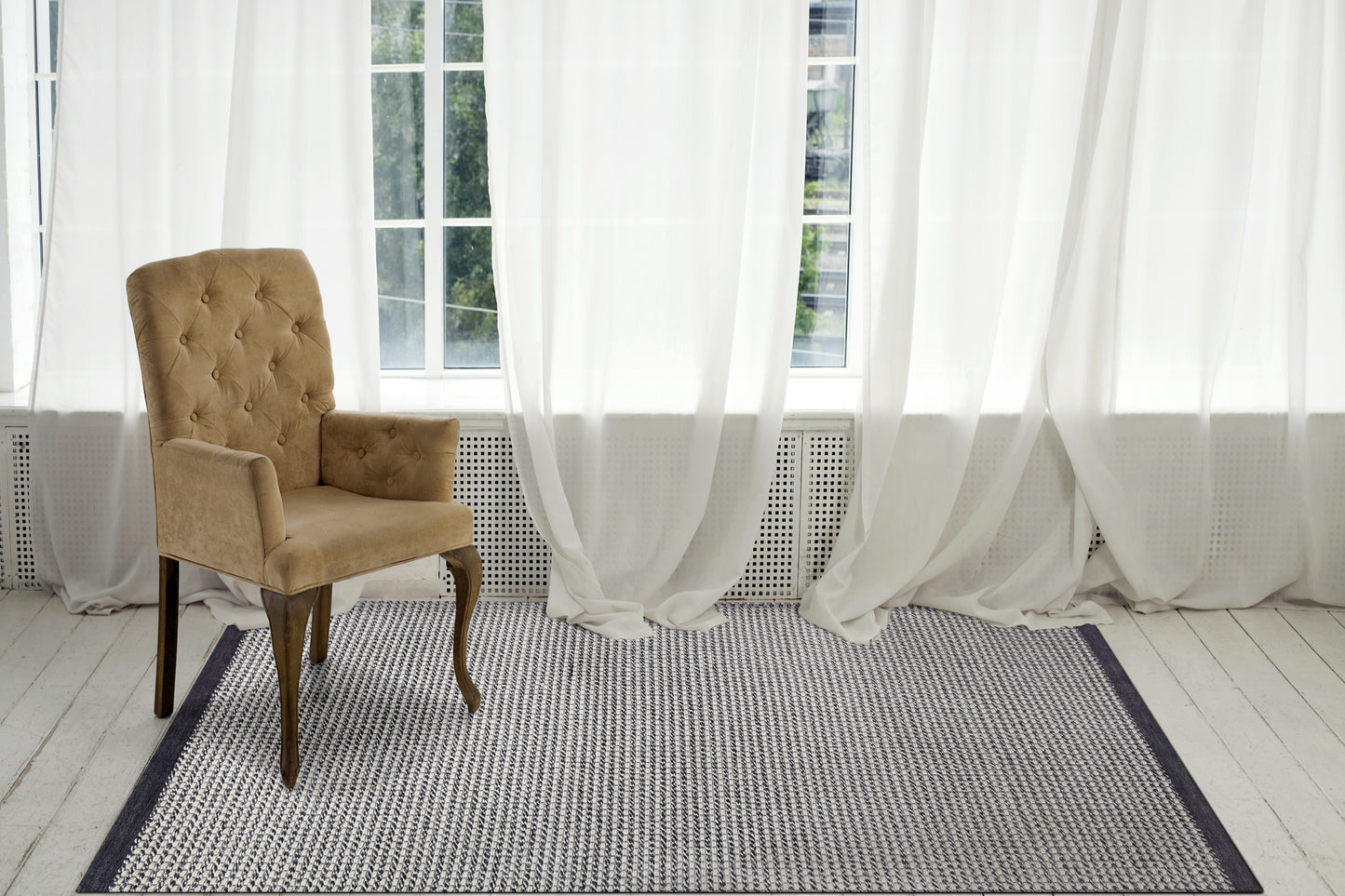 Vici 4621-109 Ivory/Grey Area Rug