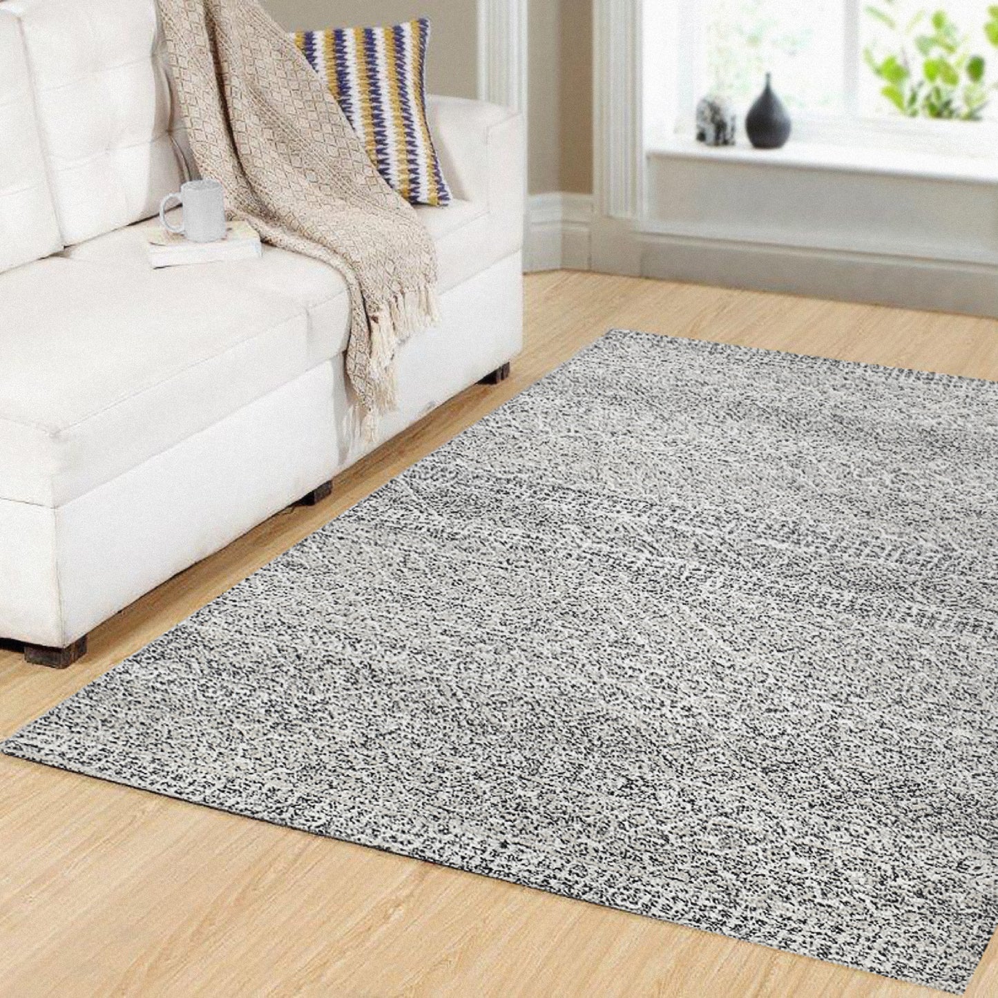 Vigo 2046-910 Charcoal/Ivory Area Rug
