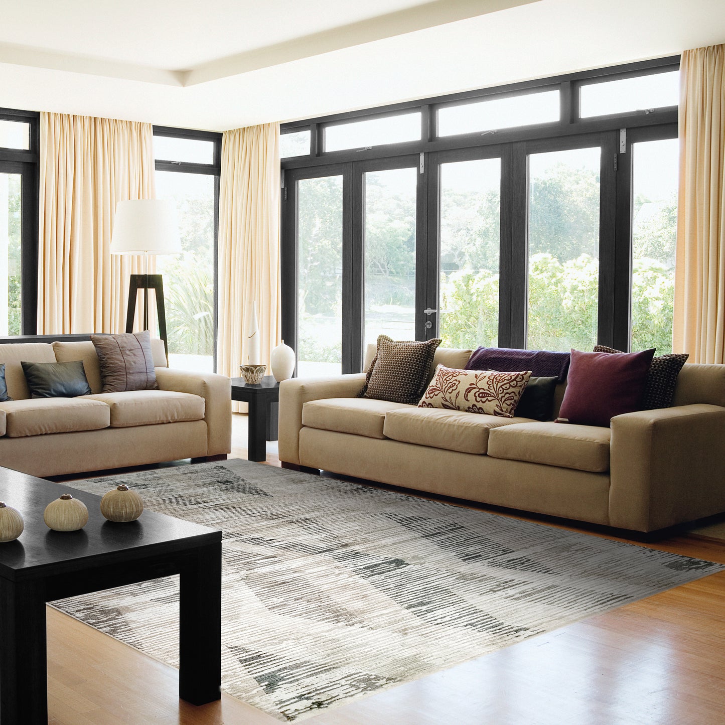 Wingo 7957-998 Grey/Slate/Cream Area Rug