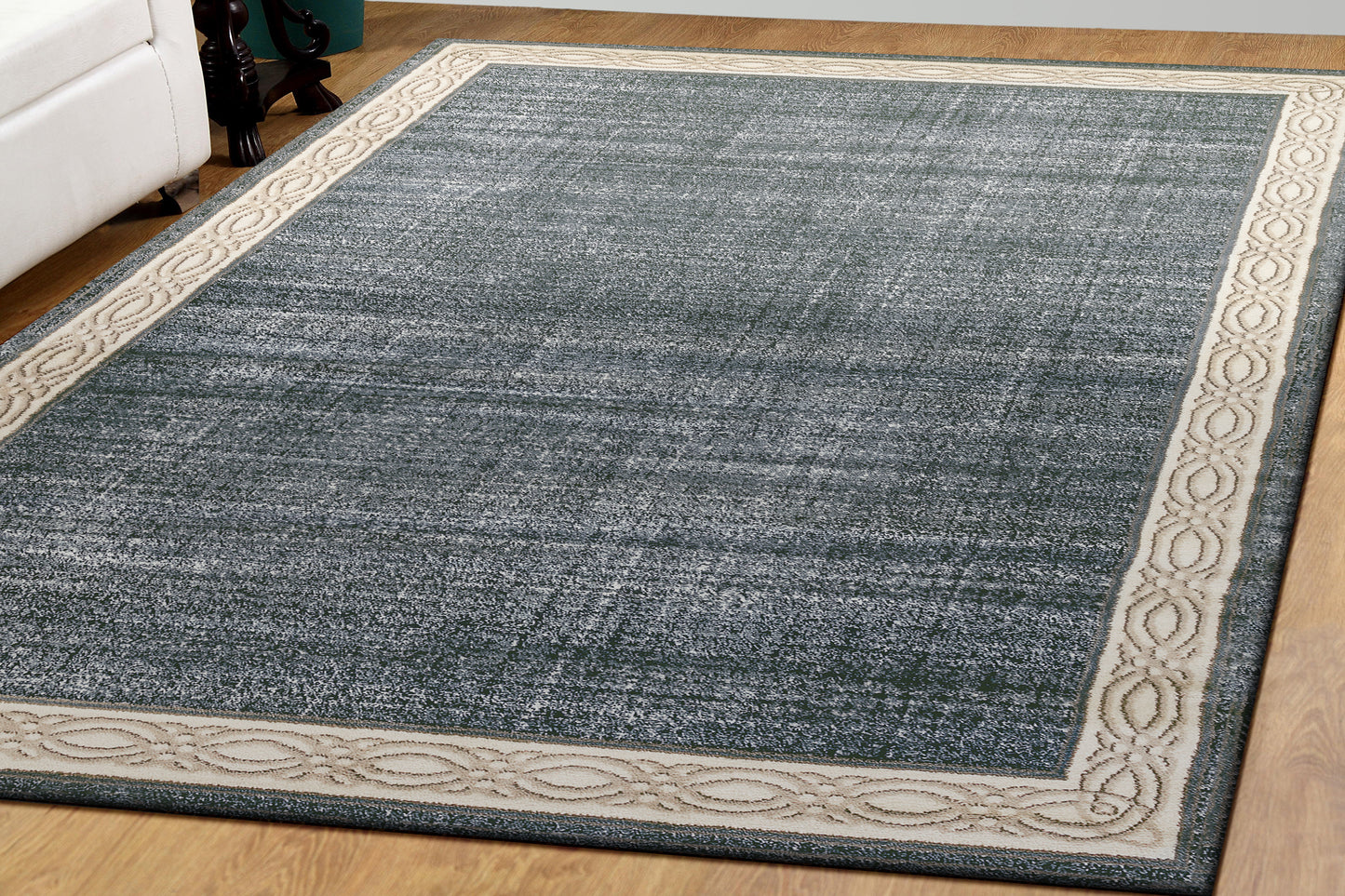 Yazd 1770-590 Blue/Grey Area Rug