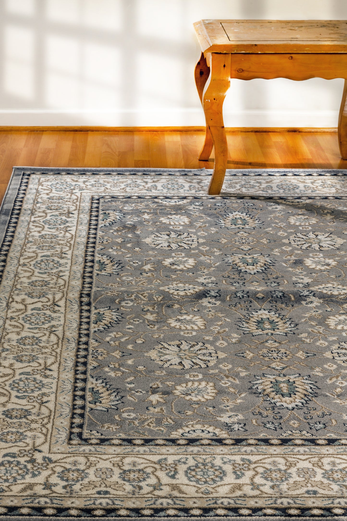 Yazd 2803-910 Grey/Ivory Area Rug