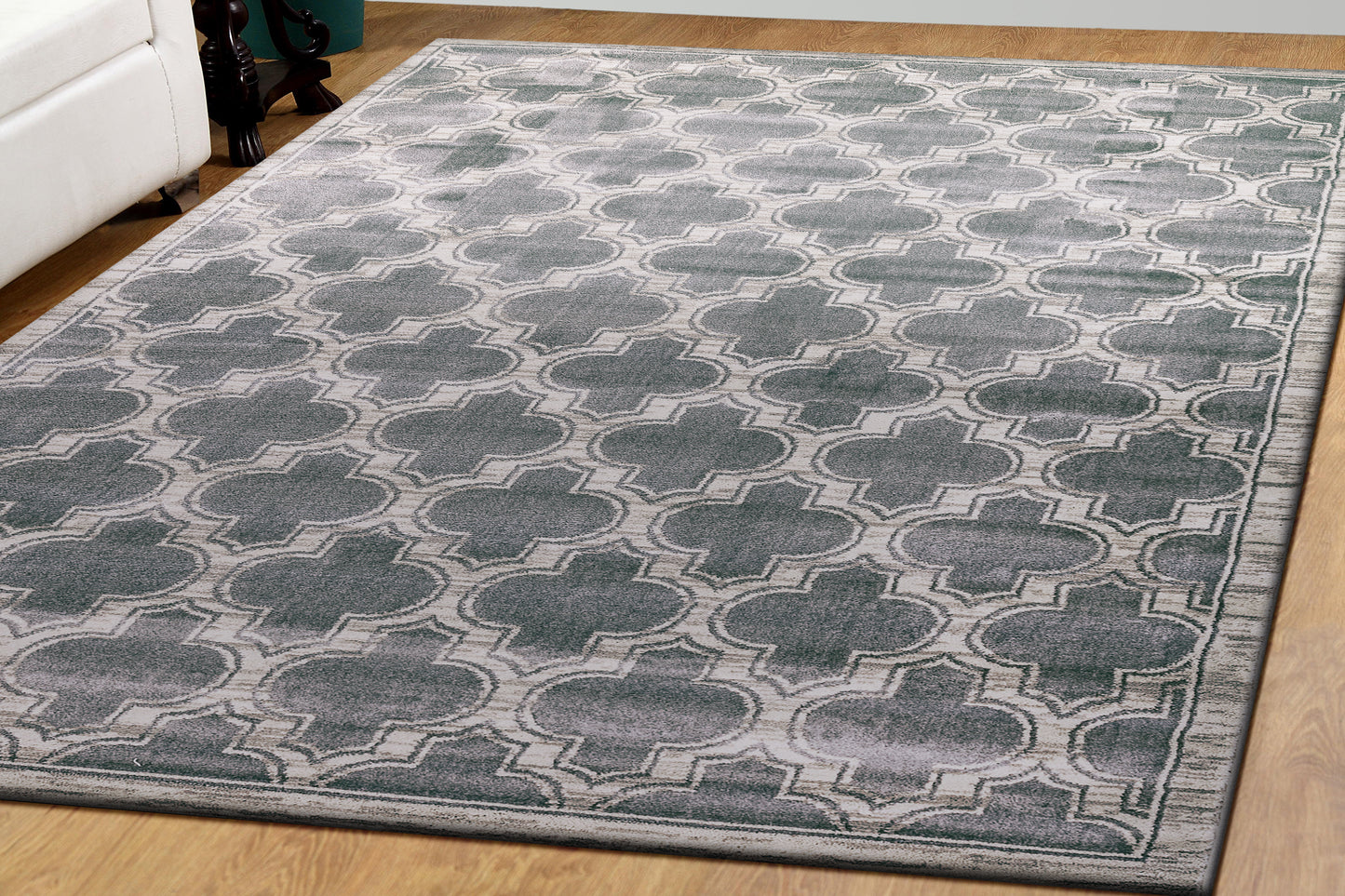 Yazd 2816-910 Grey/Ivory Area Rug