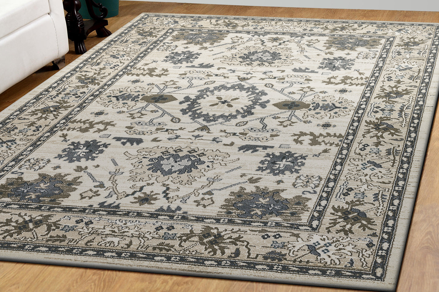 Yazd 8531-100 Ivory Area Rug