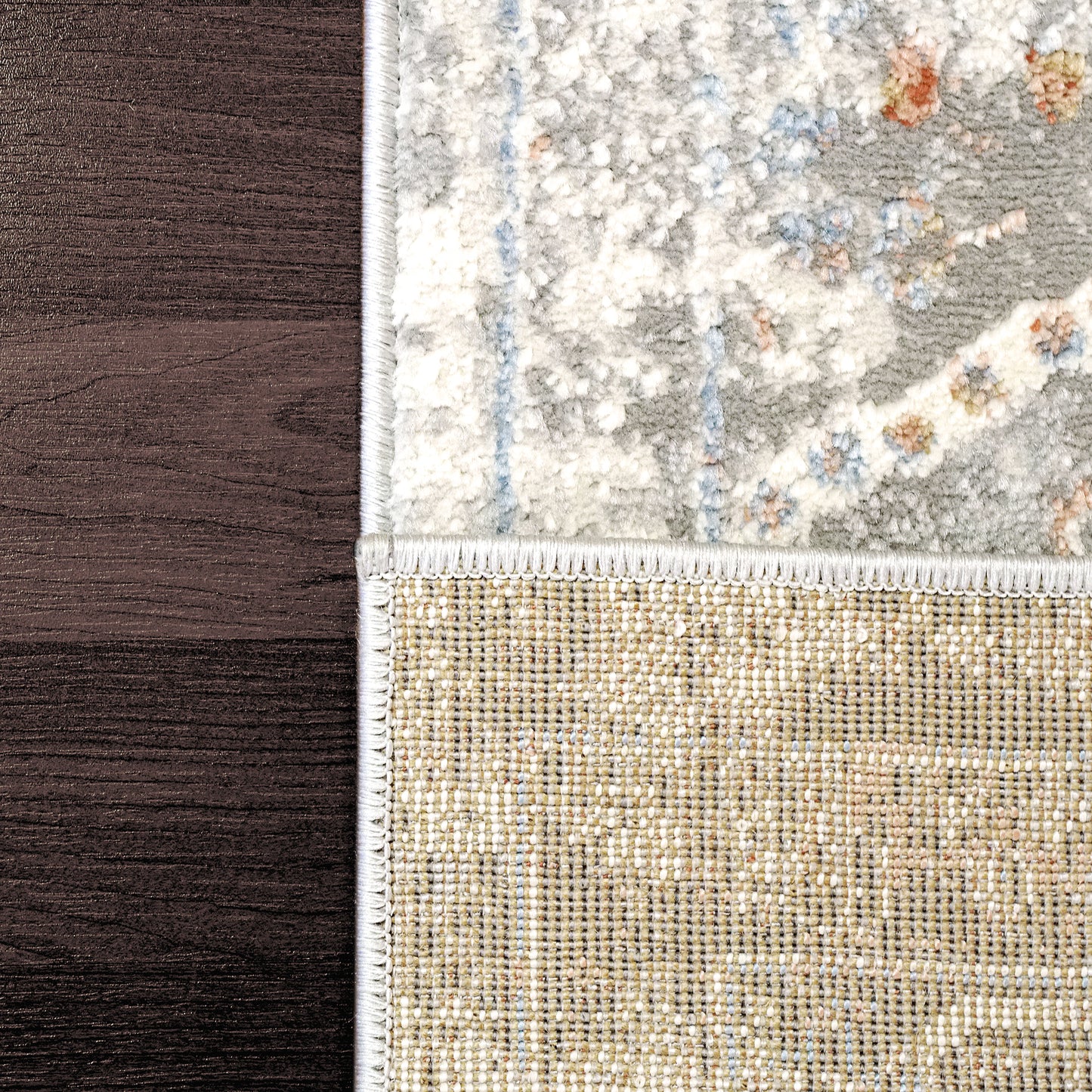 Zen 8337-950 Grey/Blue Area Rug