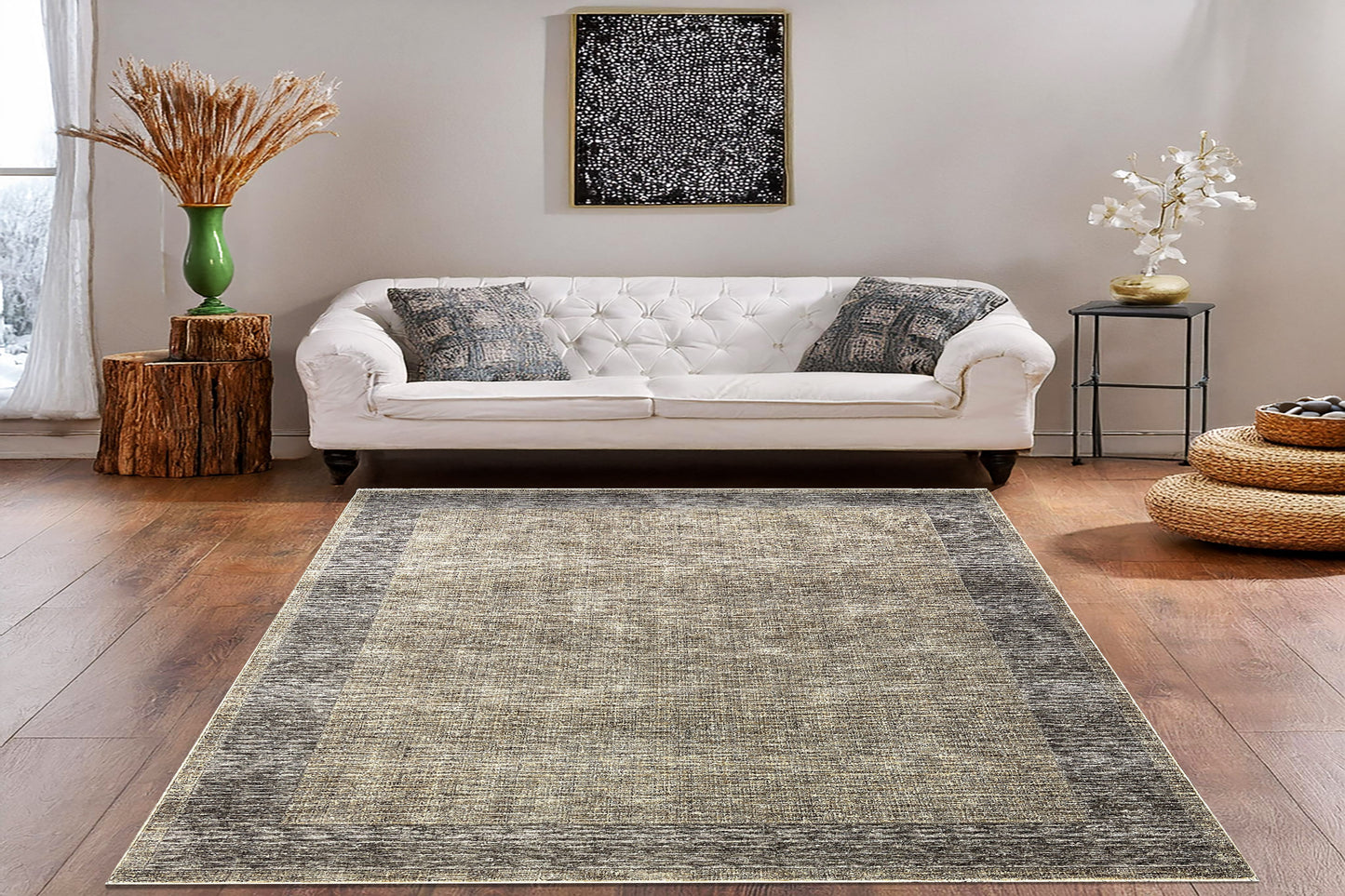 Olivia 12733-880 Beige/Brown Area Rug