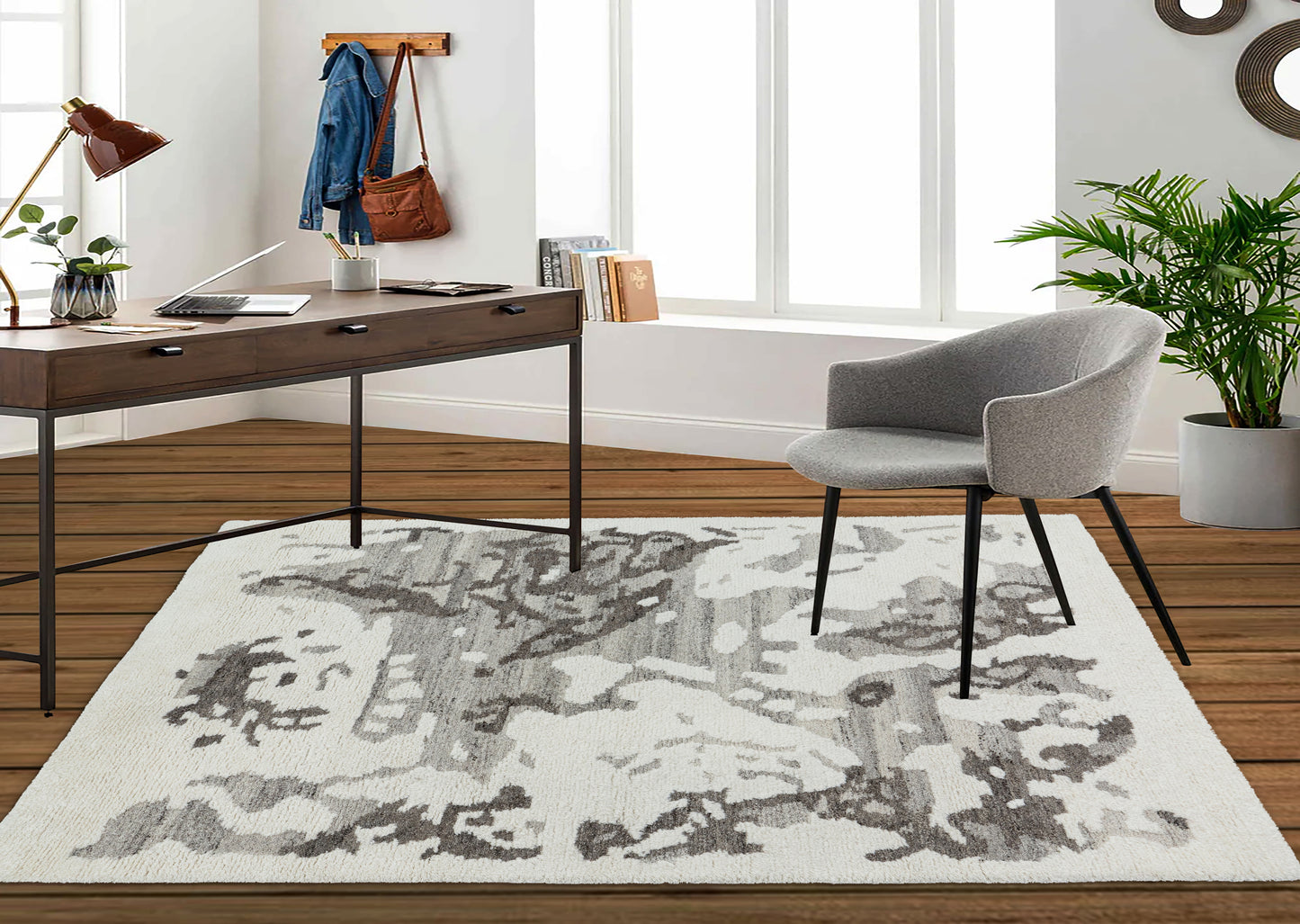 Wave 10901-180 Ivory/Taupe Area Rug