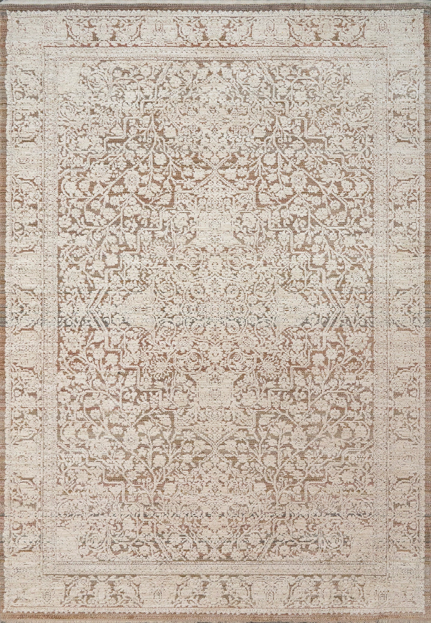 Aimon 16659-819 Brown/Ivory/Multi Area Rug