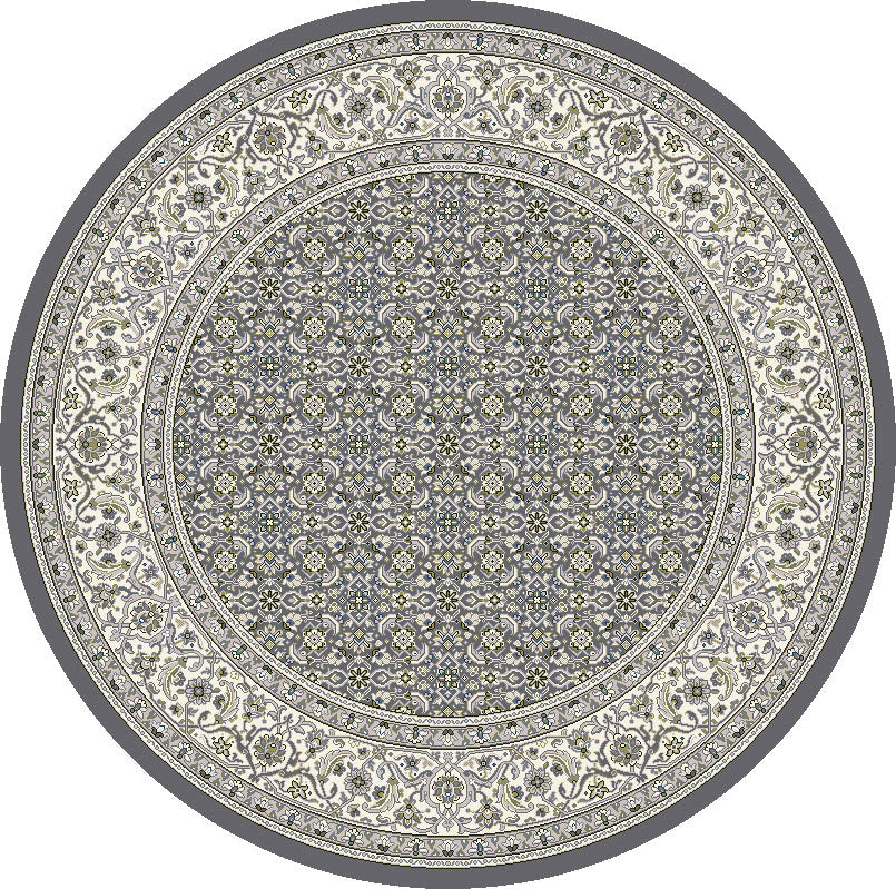 Ancient Garden 57011-5666 Grey/Cream Area Rug