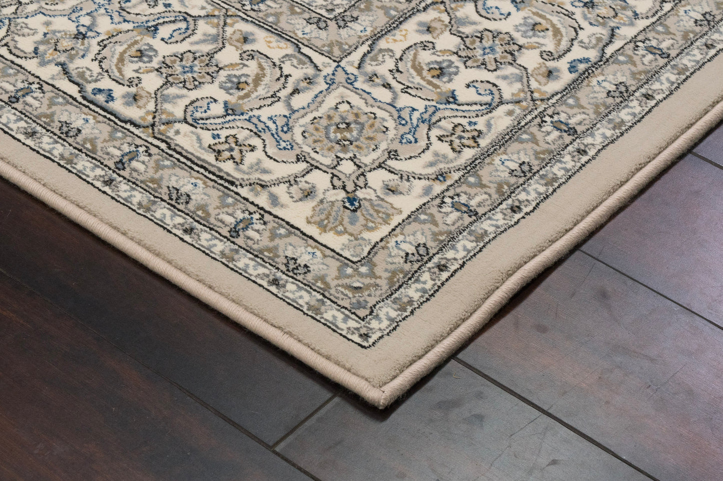 Ancient Garden 57011-9666 Soft Grey/Cream Area Rug