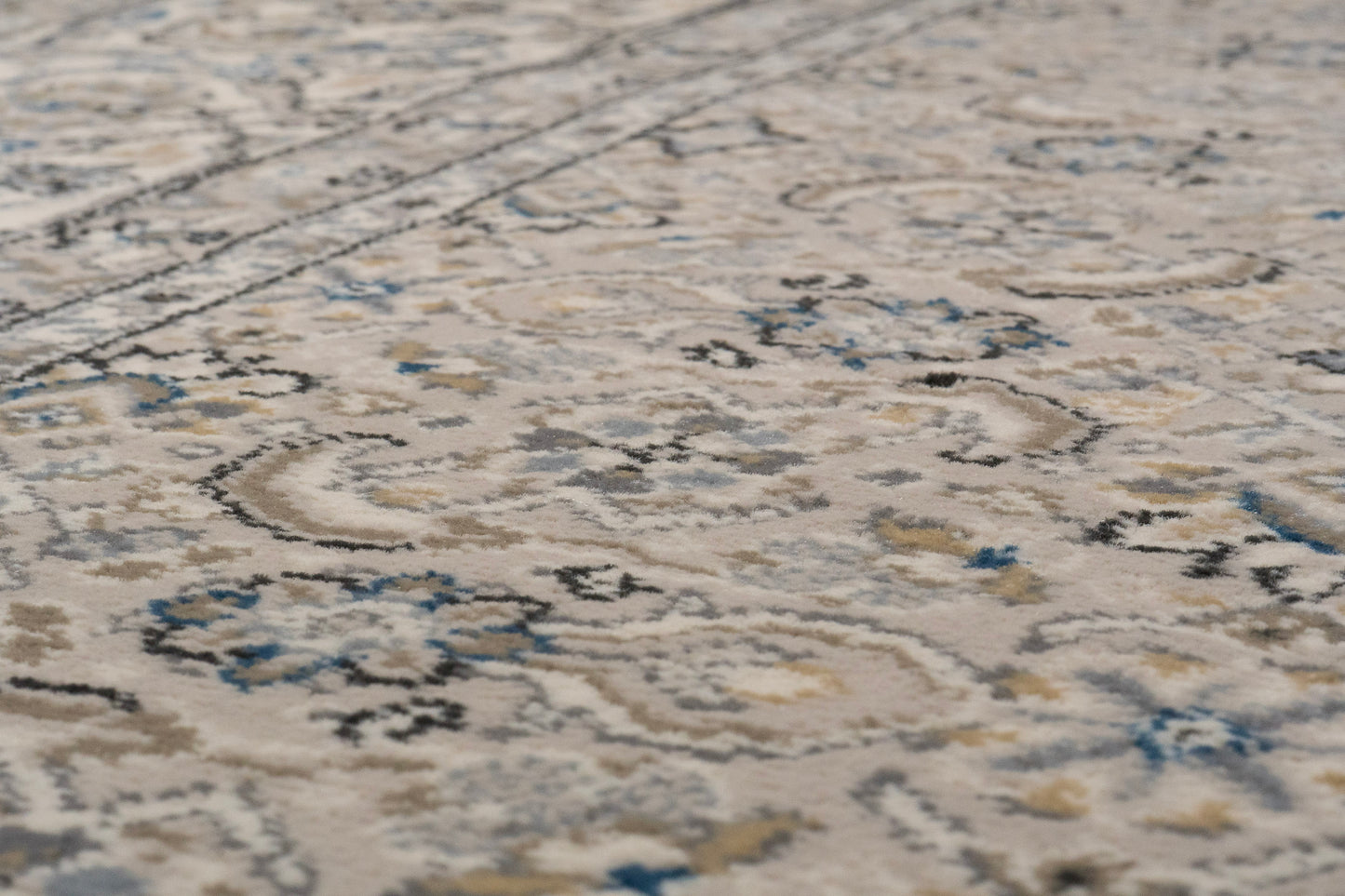 Ancient Garden 57011-9666 Soft Grey/Cream Area Rug