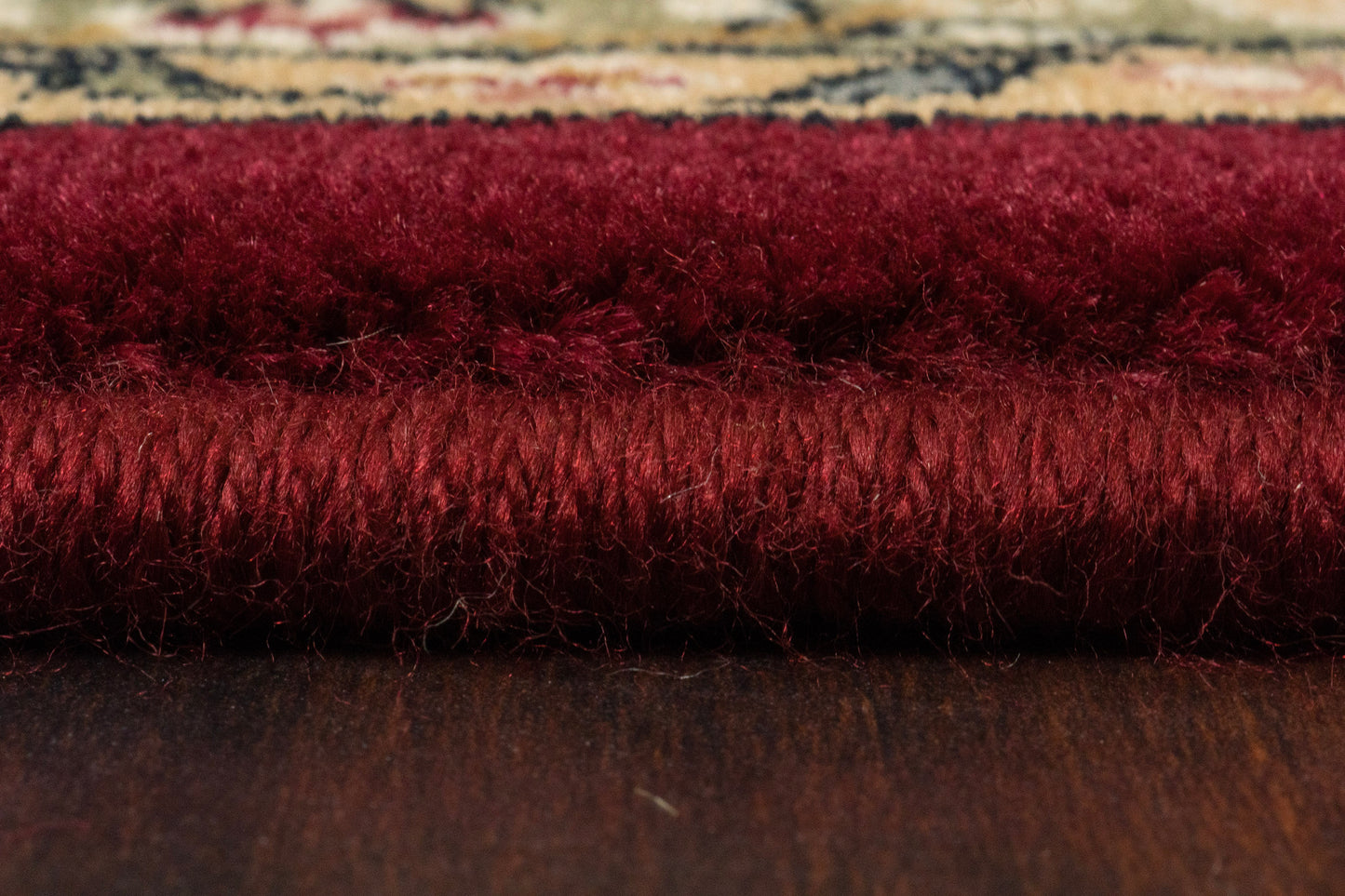Ancient Garden 57078-1414 Red/Ivory Area Rug
