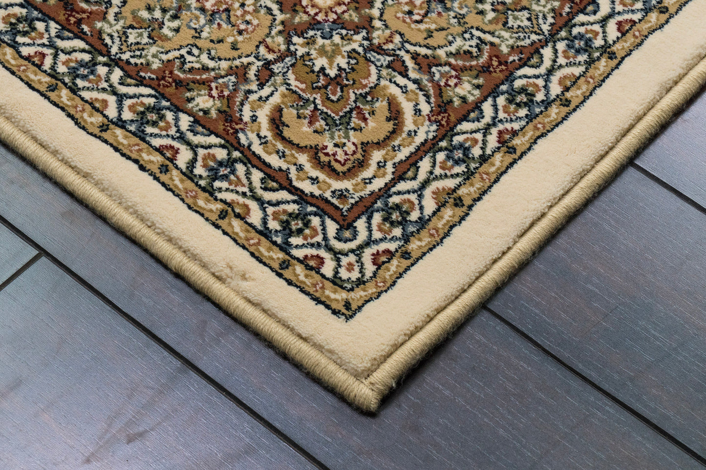 Ancient Garden 57090-6484 Ivory Area Rug