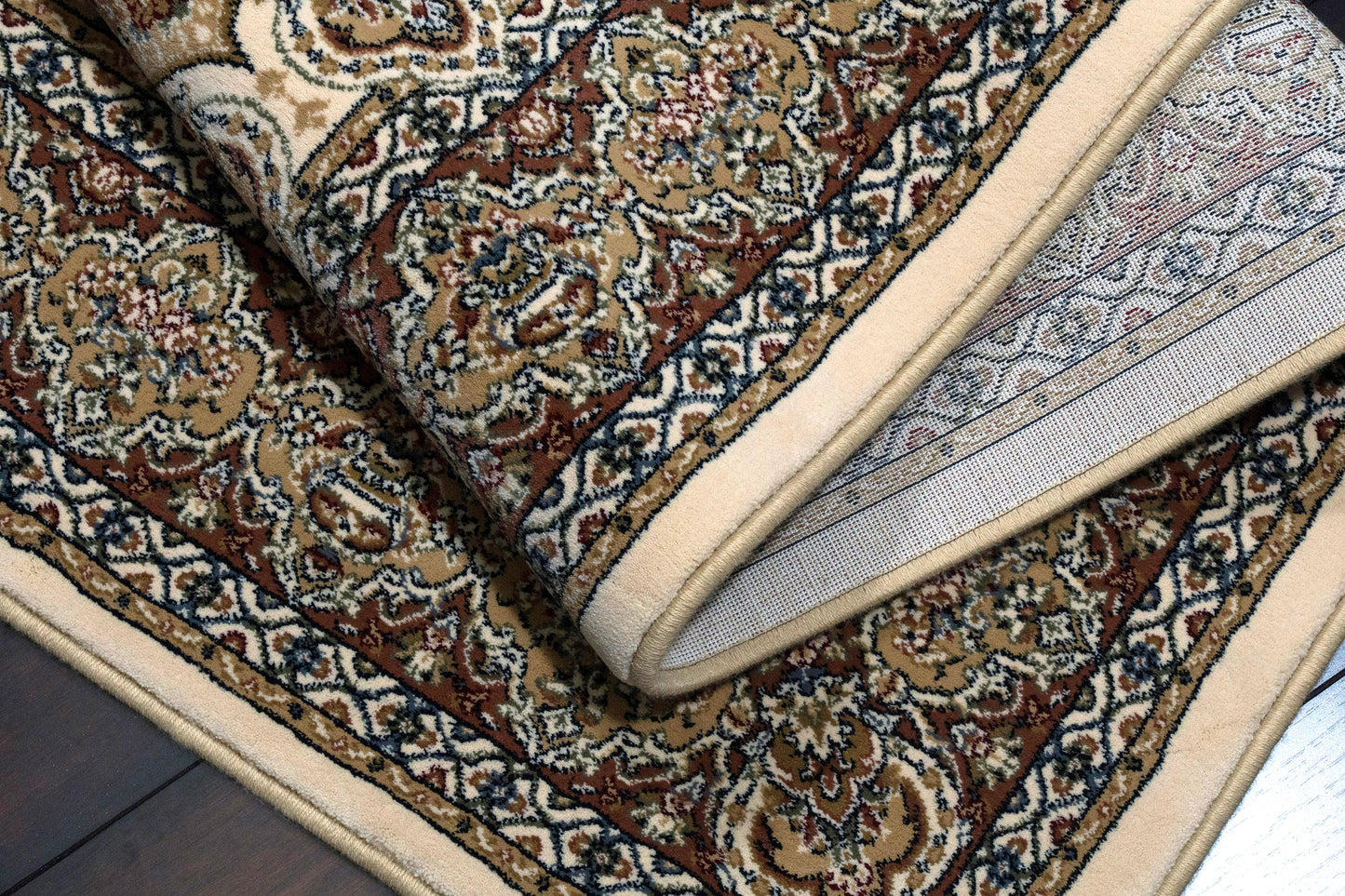 Ancient Garden 57090-6484 Ivory Area Rug