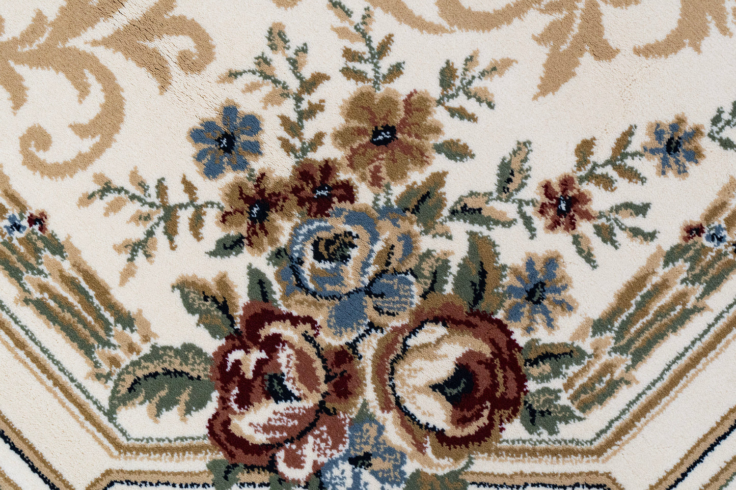 Ancient Garden 57091-6464 Ivory Area Rug