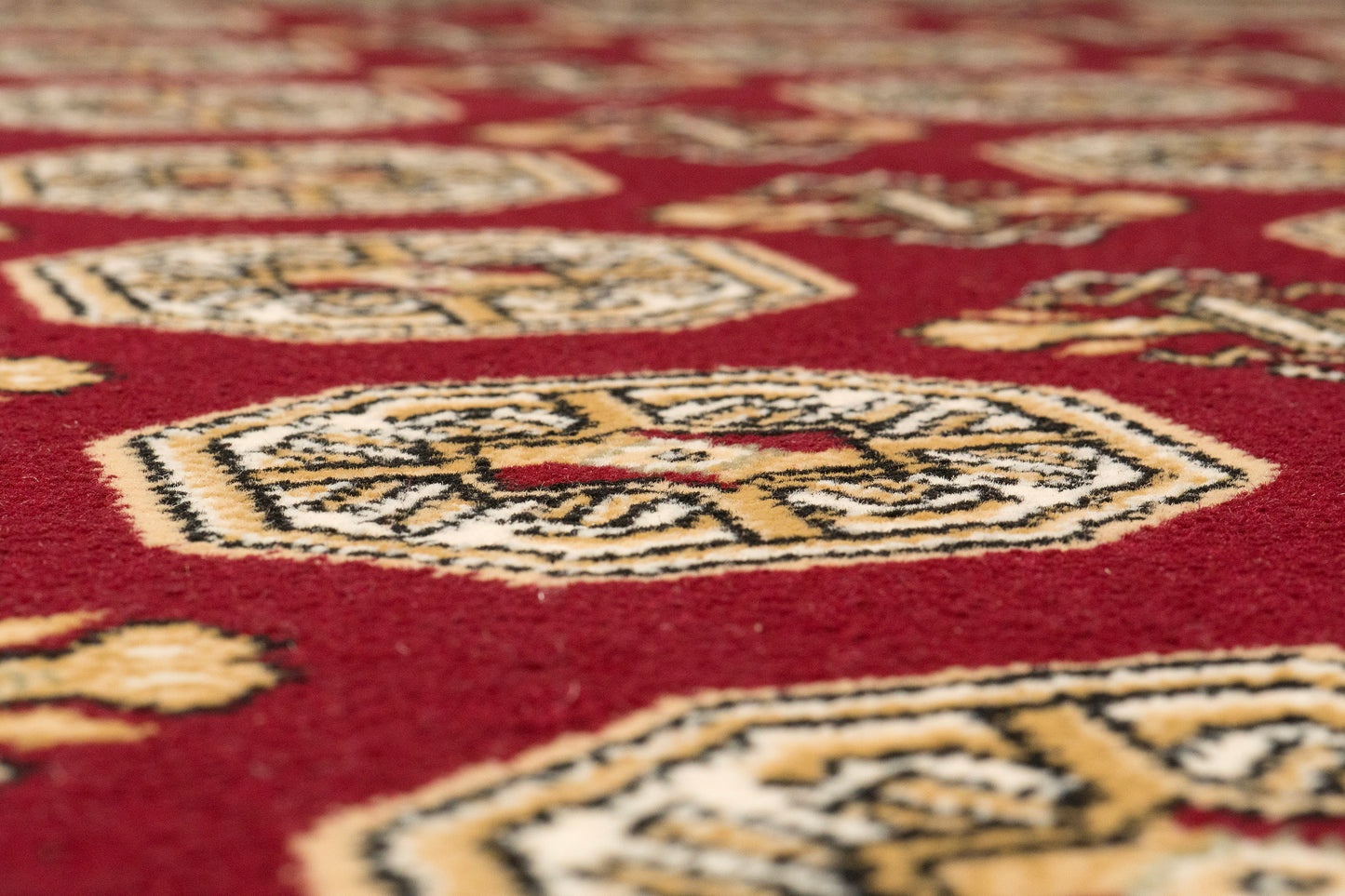 Ancient Garden 57102-1293 Red/Beige Area Rug