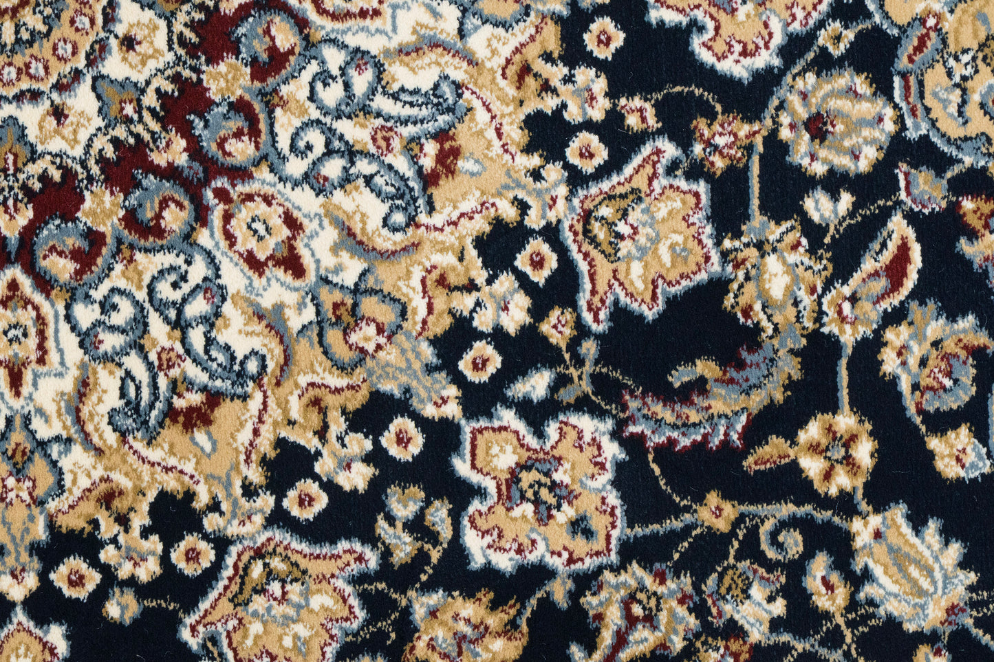 Ancient Garden 57119-3434 Blue/Ivory Area Rug