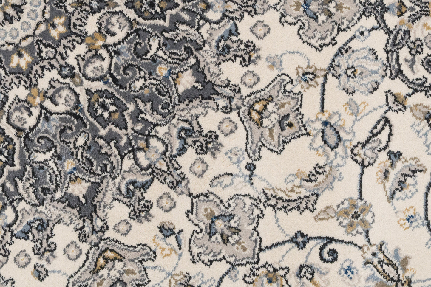 Ancient Garden 57119-6656 Cream/Grey Area Rug