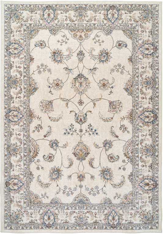Ancient Garden 57159-6464 Ivory Area Rug
