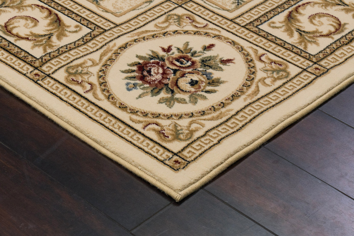 Ancient Garden 57226-6464 Ivory Area Rug