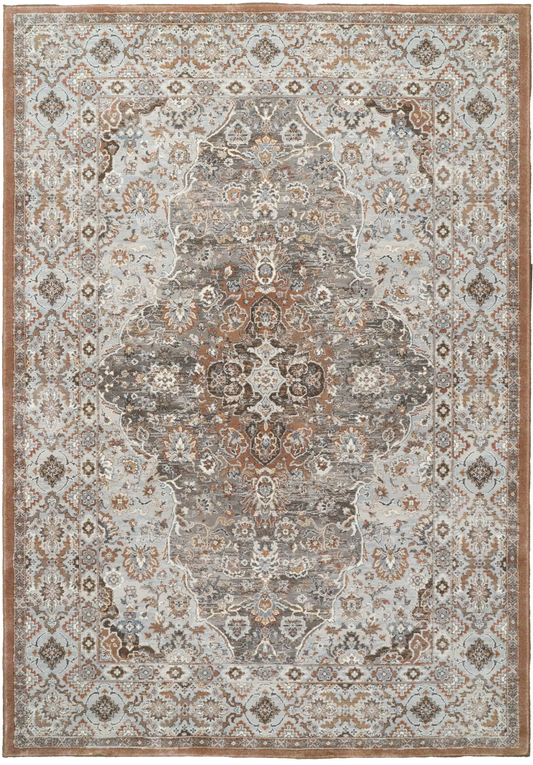 Ancient Garden 57275-9285 Beige/Multi Area Rug