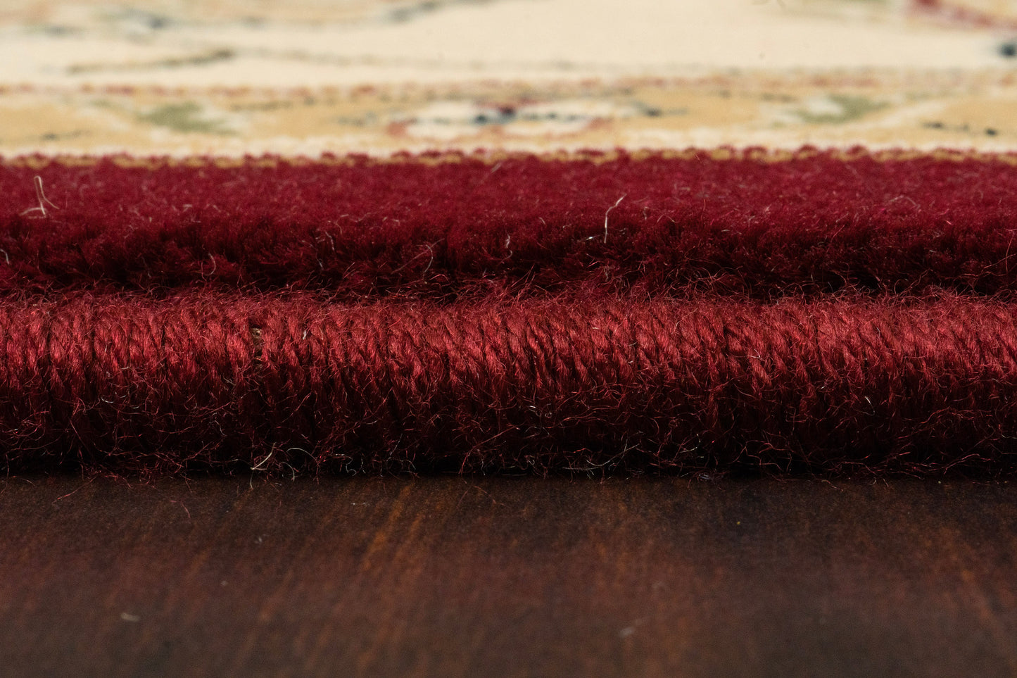 Ancient Garden 57365-1464 Red/Ivory Area Rug