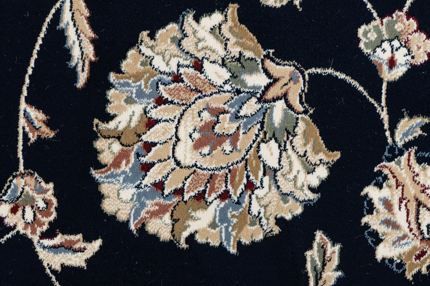 Ancient Garden 57365-3464 Blue/Ivory Area Rug