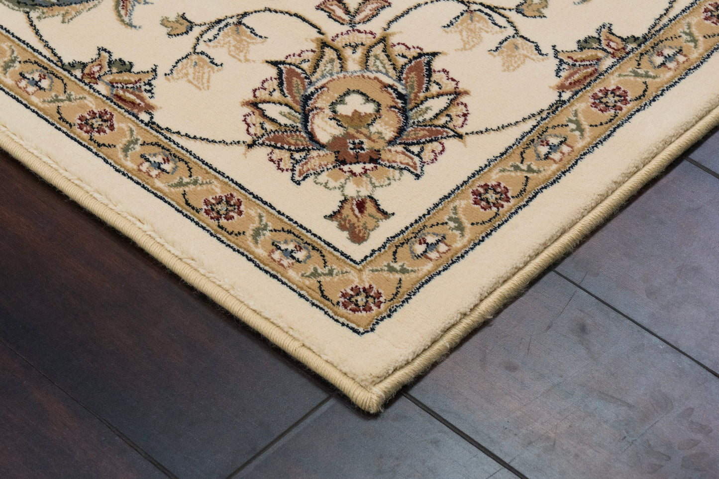 Ancient Garden 57365-6464 Ivory Area Rug