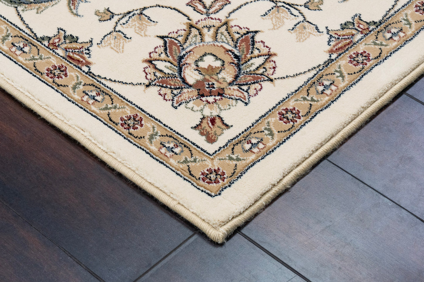 Ancient Garden 57365-6464 Ivory Area Rug
