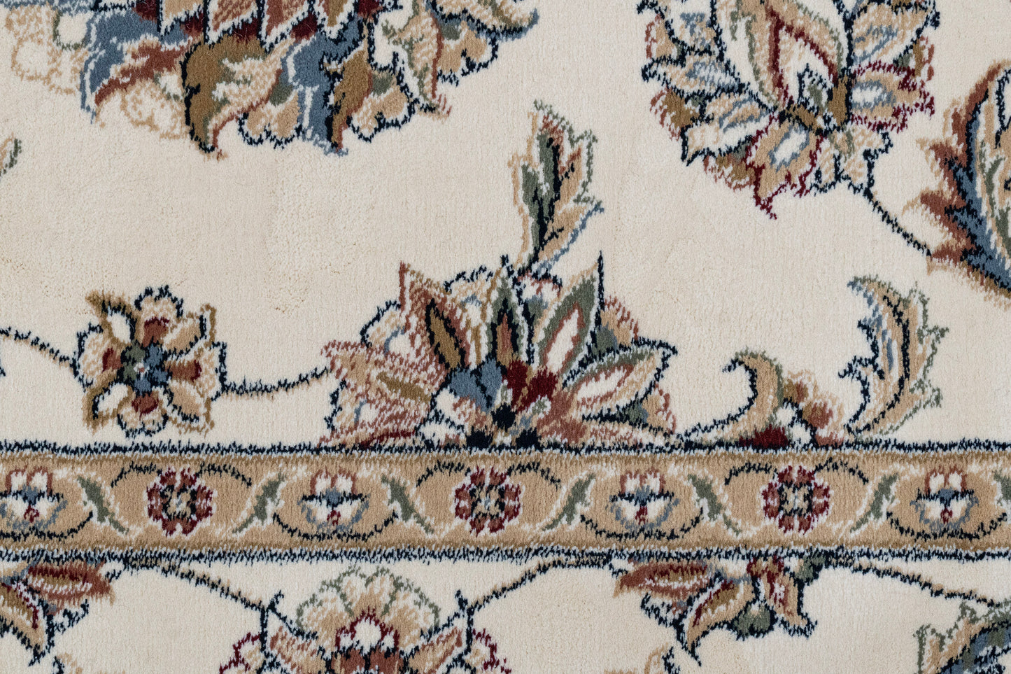 Ancient Garden 57365-6464 Ivory Area Rug