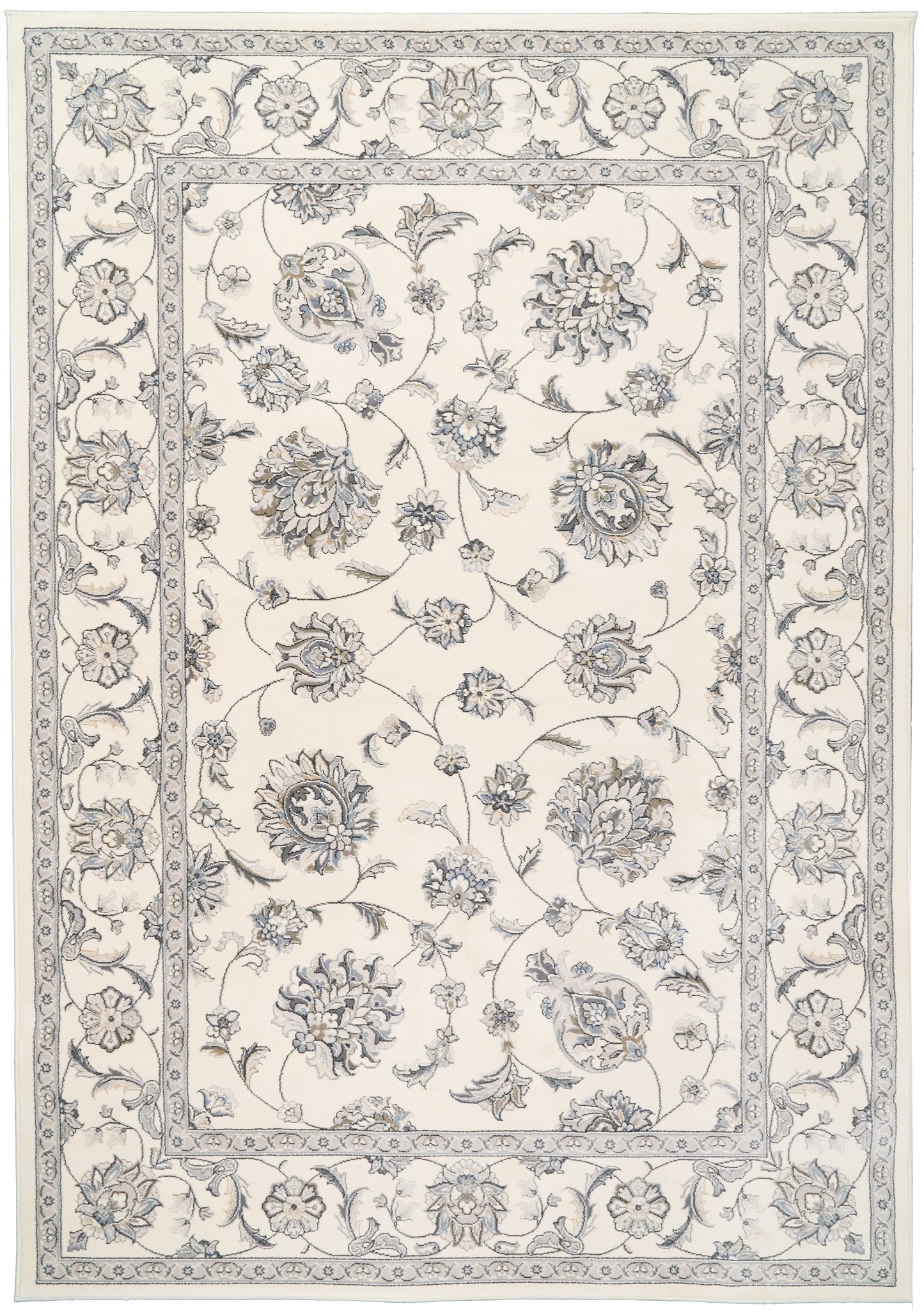 Ancient Garden 57365-6666 Cream Area Rug