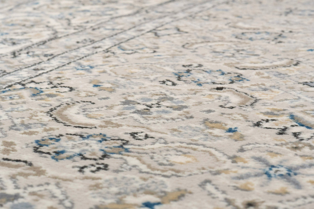 Ancient Garden 57011-9666 Soft Grey/Cream Area Rug