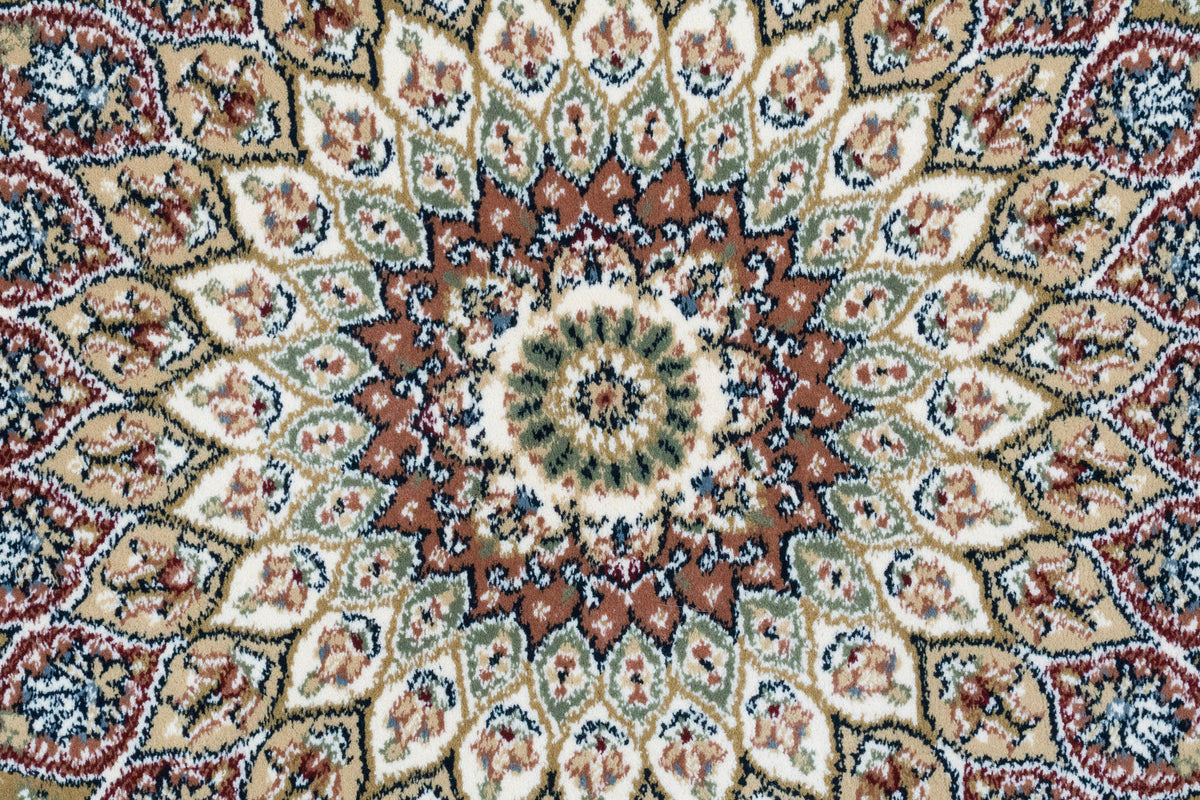 Ancient Garden 57090-6484 Ivory Area Rug