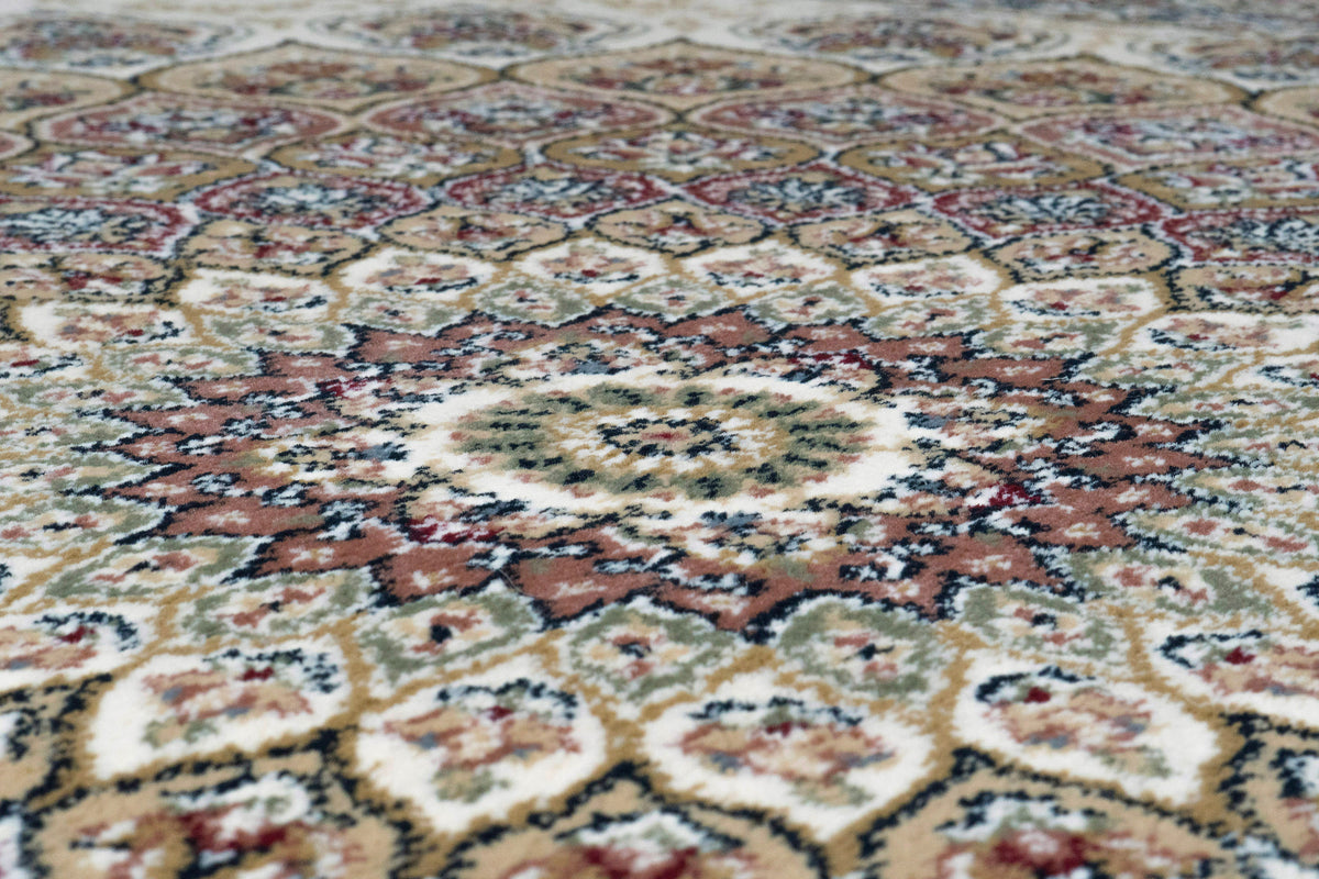 Ancient Garden 57090-6484 Ivory Area Rug