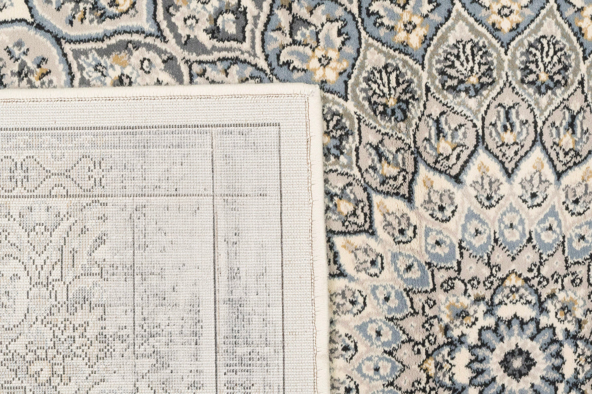 Ancient Garden 57090-6666 Cream/Grey Area Rug