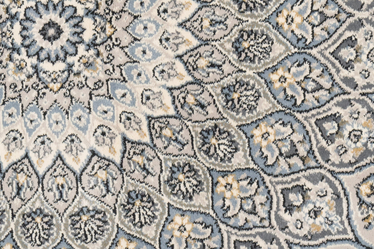 Ancient Garden 57090-6666 Cream/Grey Area Rug