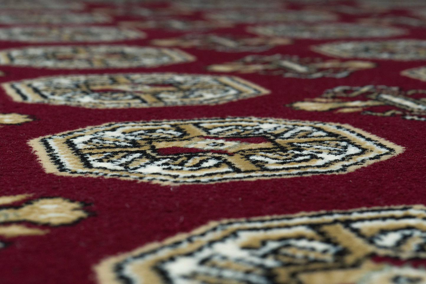 Ancient Garden 57102-1293 Red/Beige Area Rug