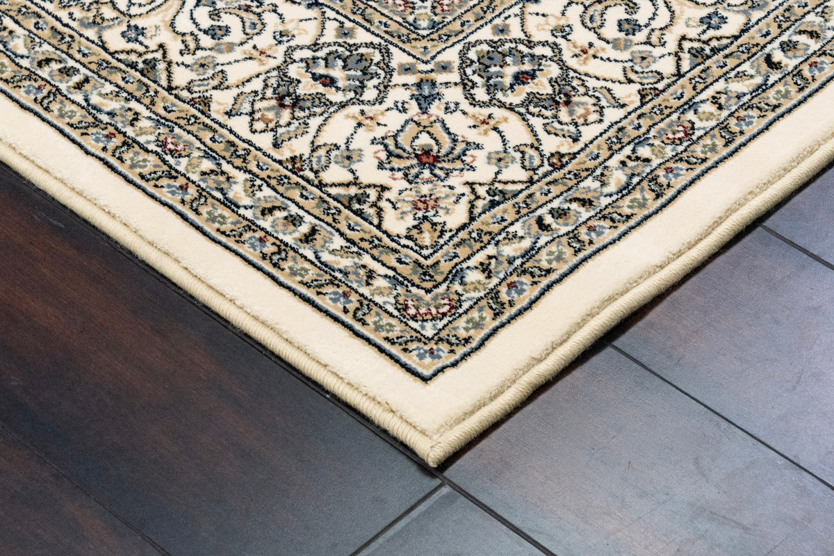 Ancient Garden 57119-6464 Ivory Area Rug