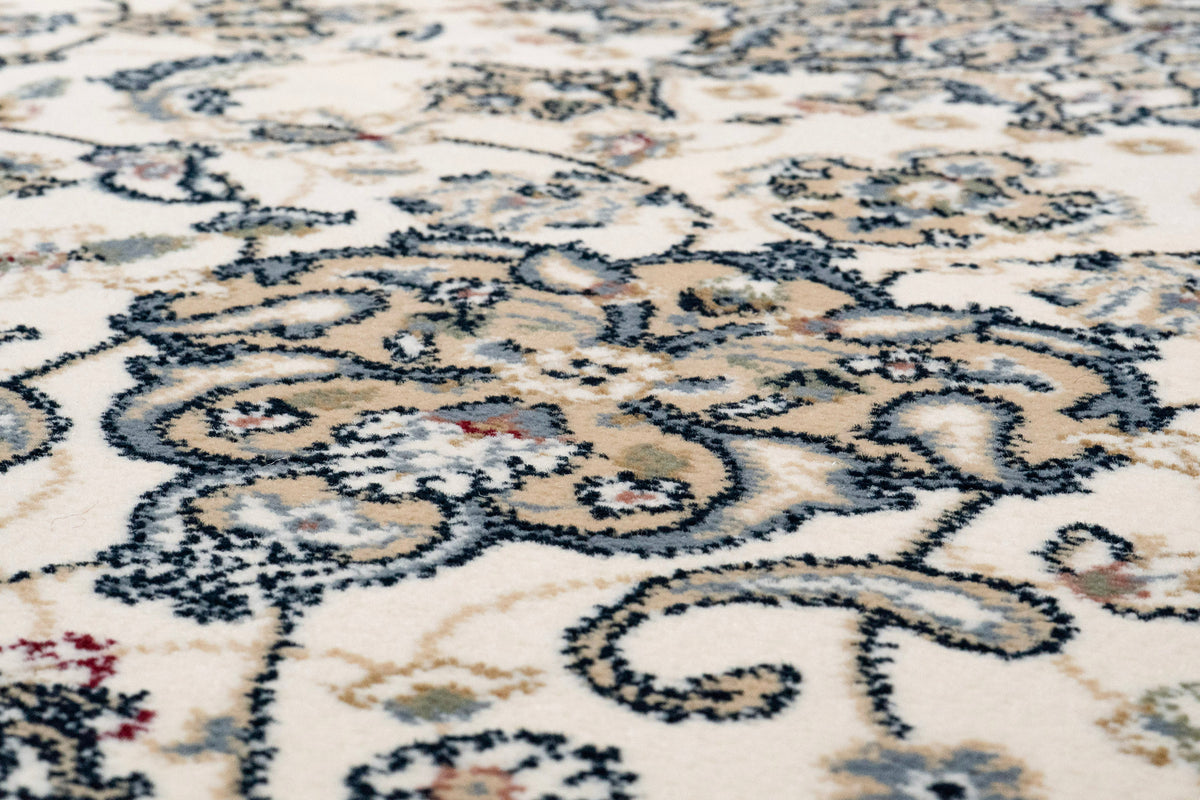 Ancient Garden 57119-6464 Ivory Area Rug