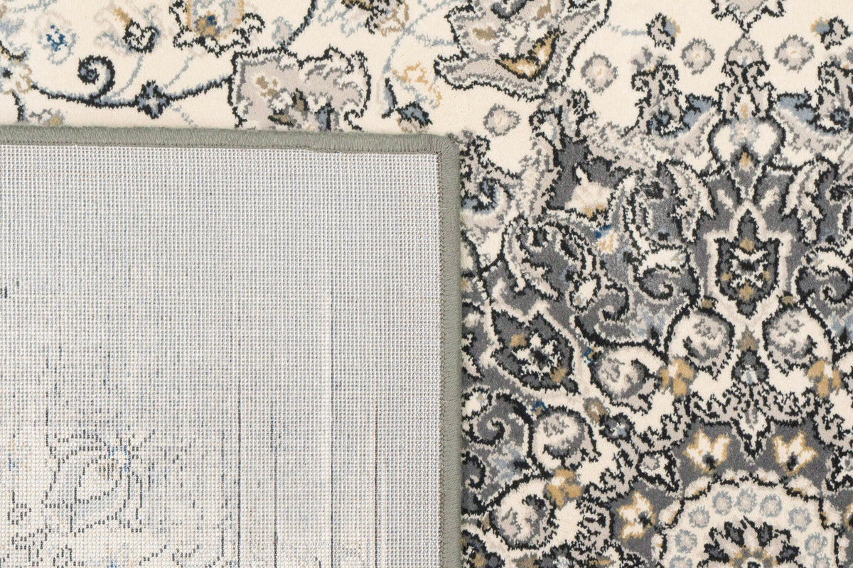 Ancient Garden 57119-6656 Cream/Grey Area Rug