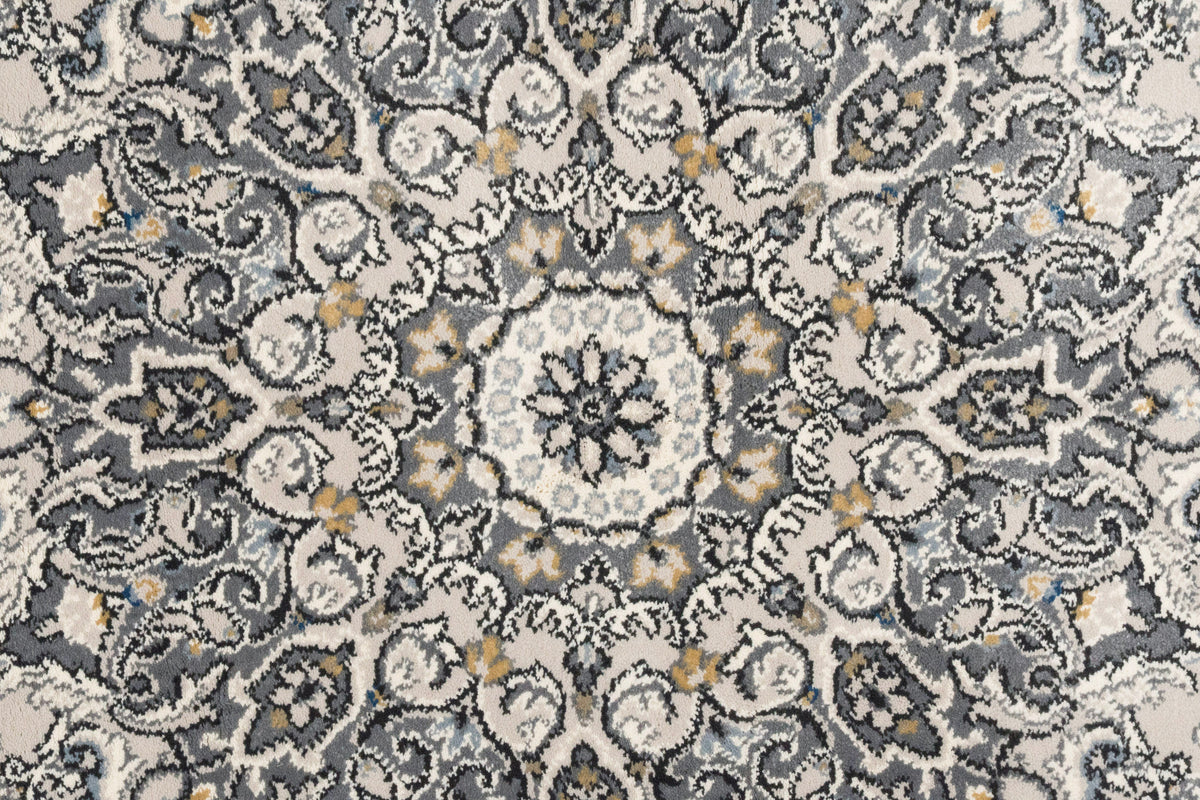 Ancient Garden 57119-9666 Soft Grey/Cream Area Rug
