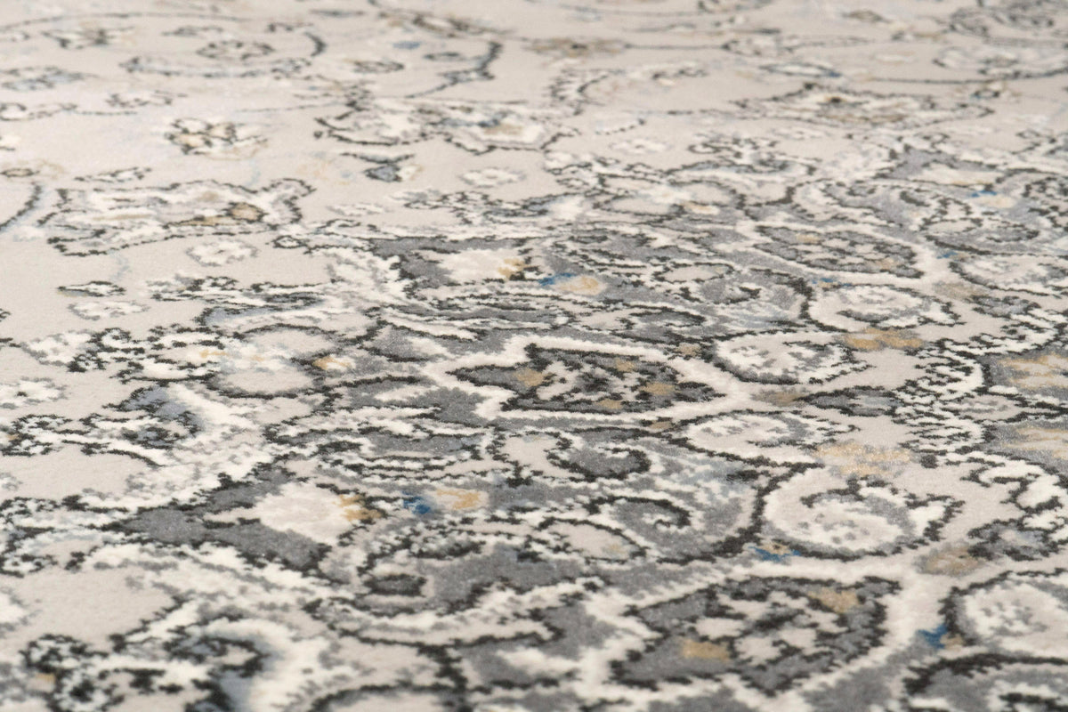 Ancient Garden 57119-9666 Soft Grey/Cream Area Rug