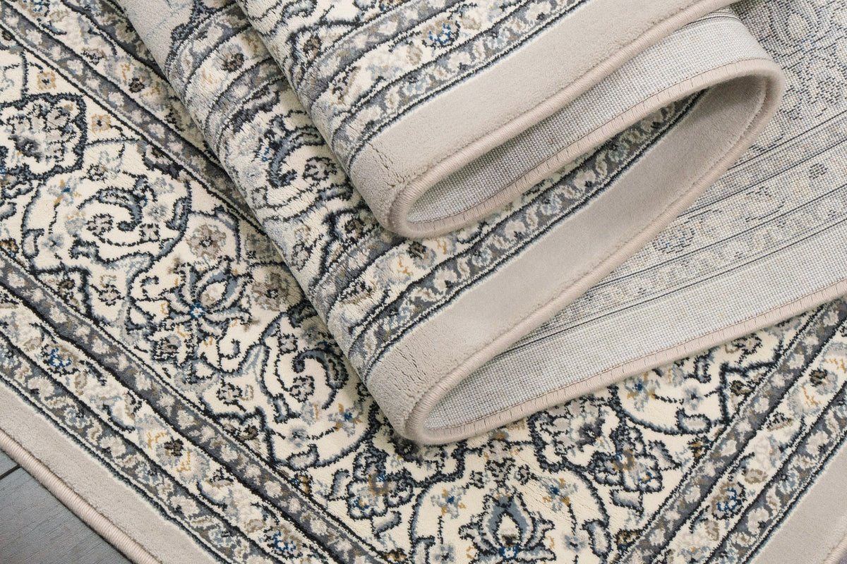 Ancient Garden 57119-9666 Soft Grey/Cream Area Rug