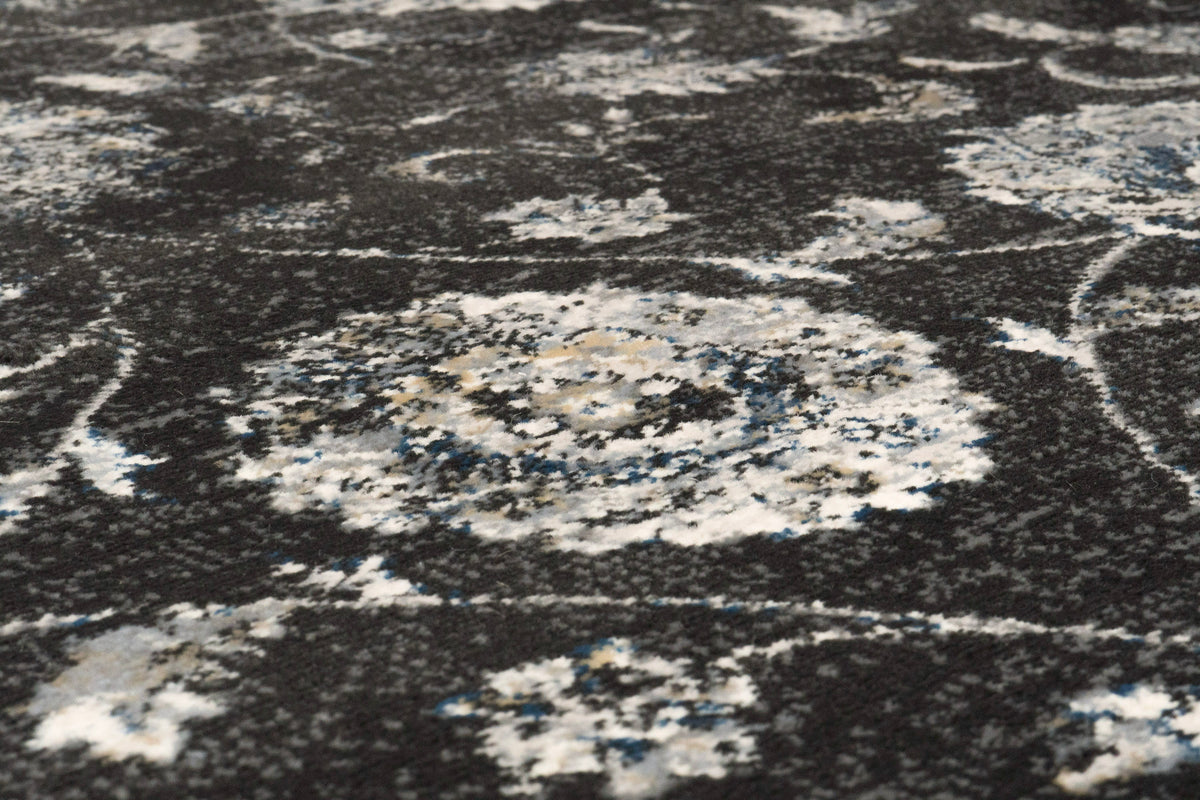 Ancient Garden 57126-3636 Charcoal/Silver Area Rug
