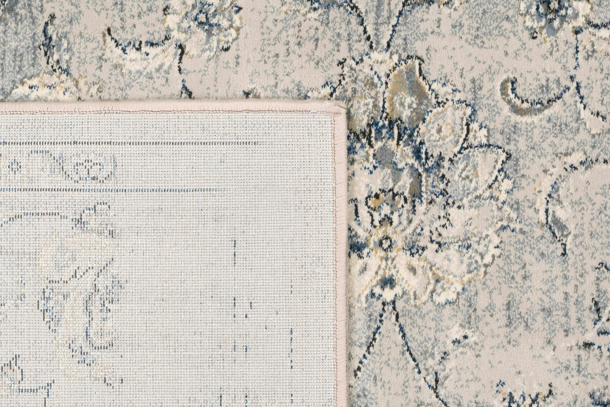 Ancient Garden 57126-9696 Silver/Grey Area Rug