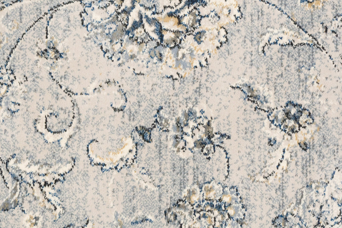 Ancient Garden 57126-9696 Silver/Grey Area Rug