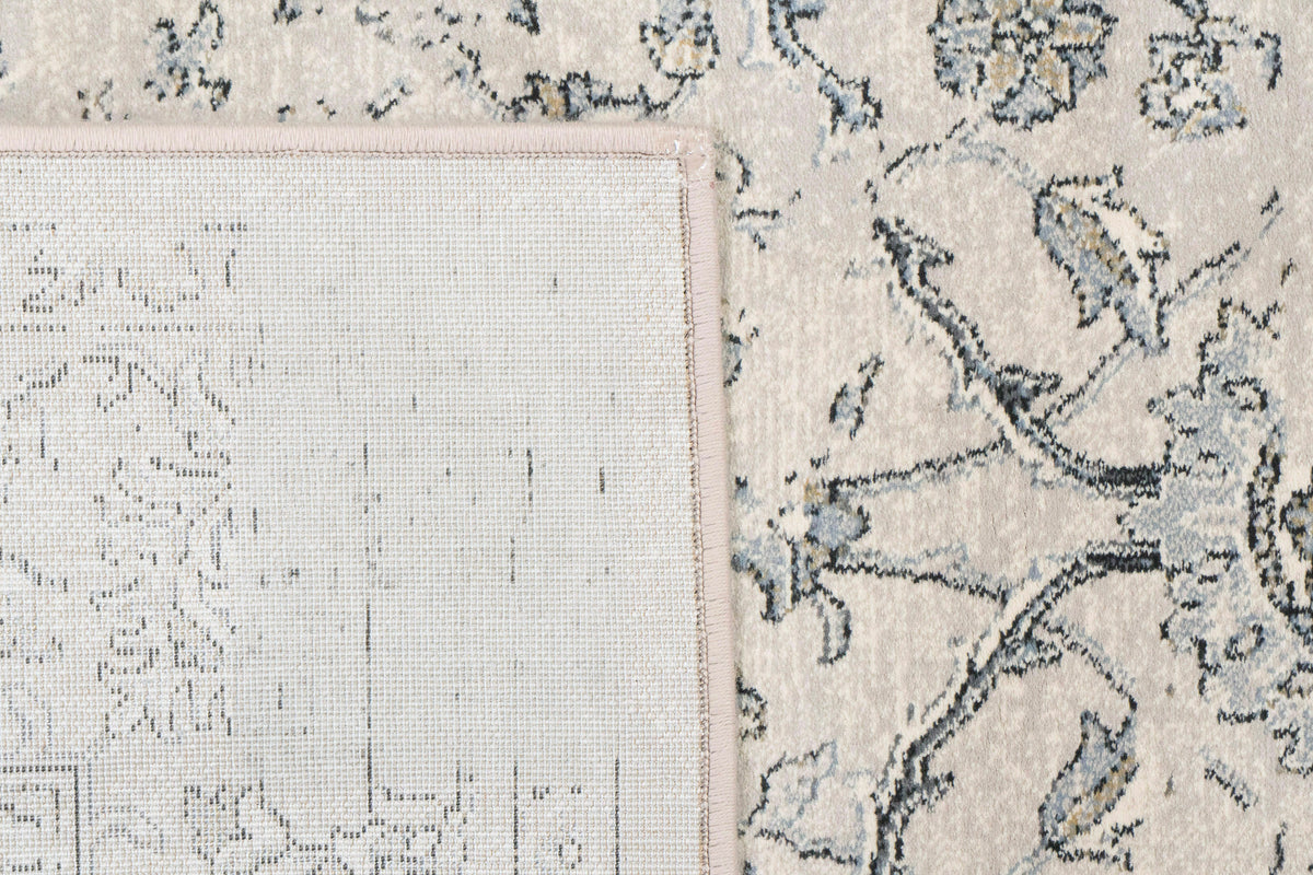 Ancient Garden 57136-9696 Silver/Grey Area Rug