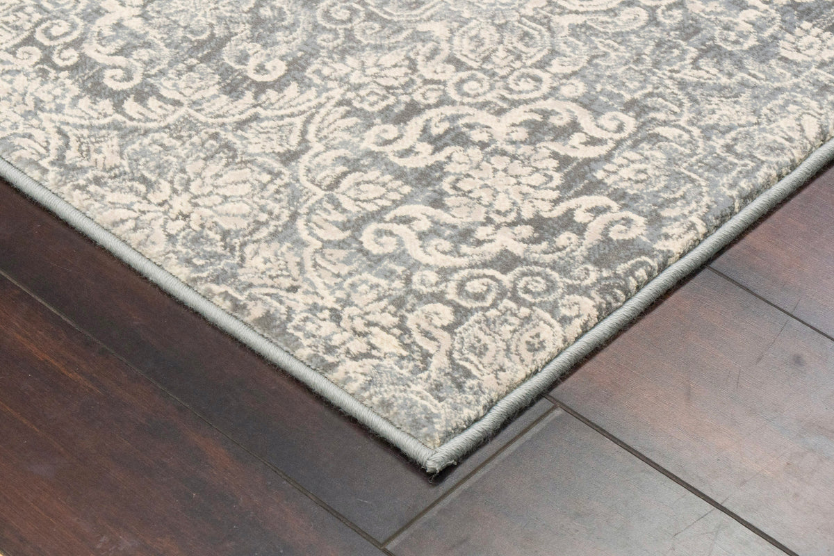 Ancient Garden 57162-4666 Light Blue Area Rug